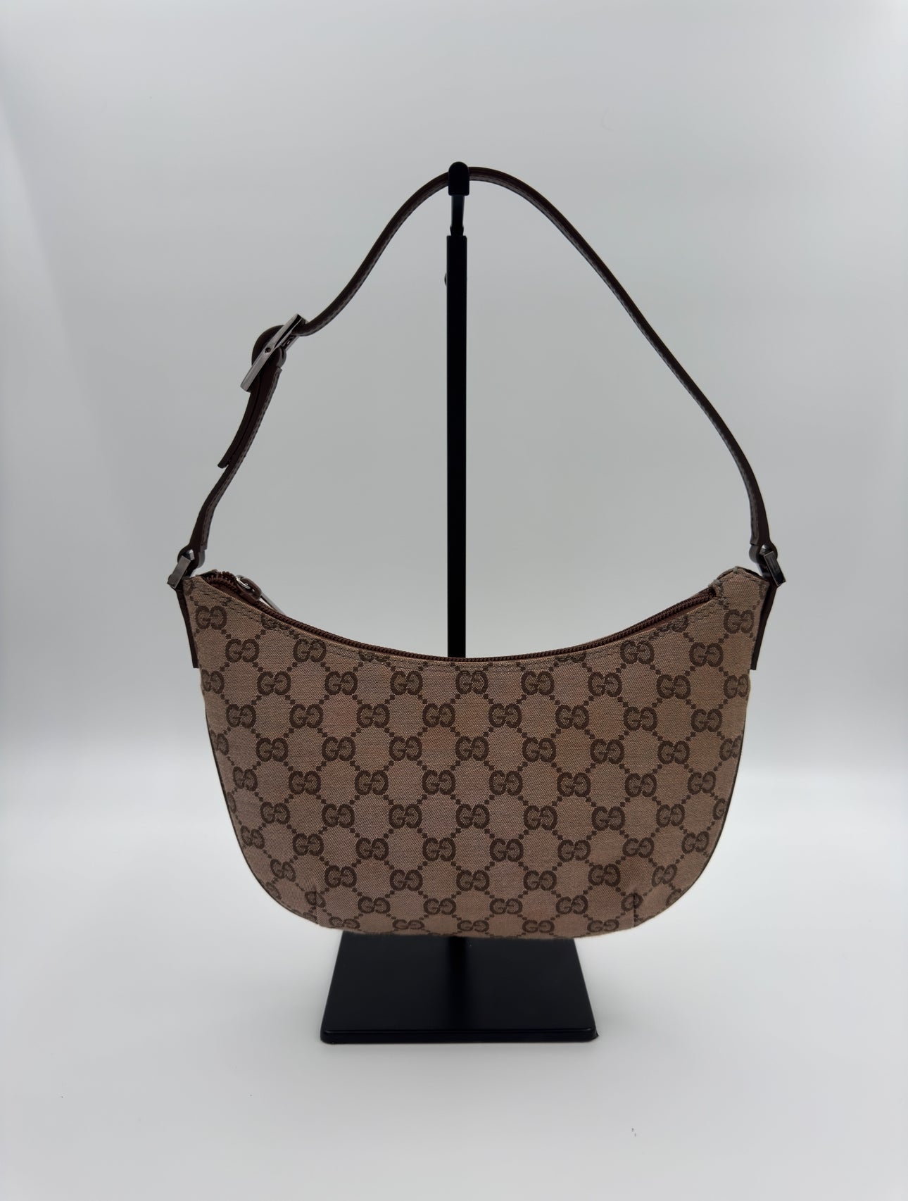 Canvas Mini Jackie Baguette