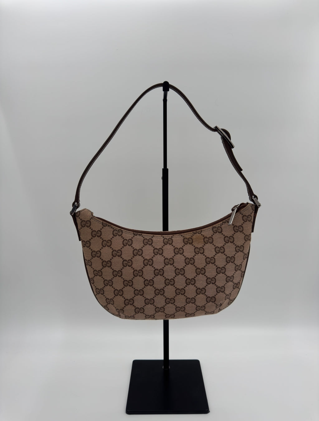 Canvas Mini Jackie Baguette