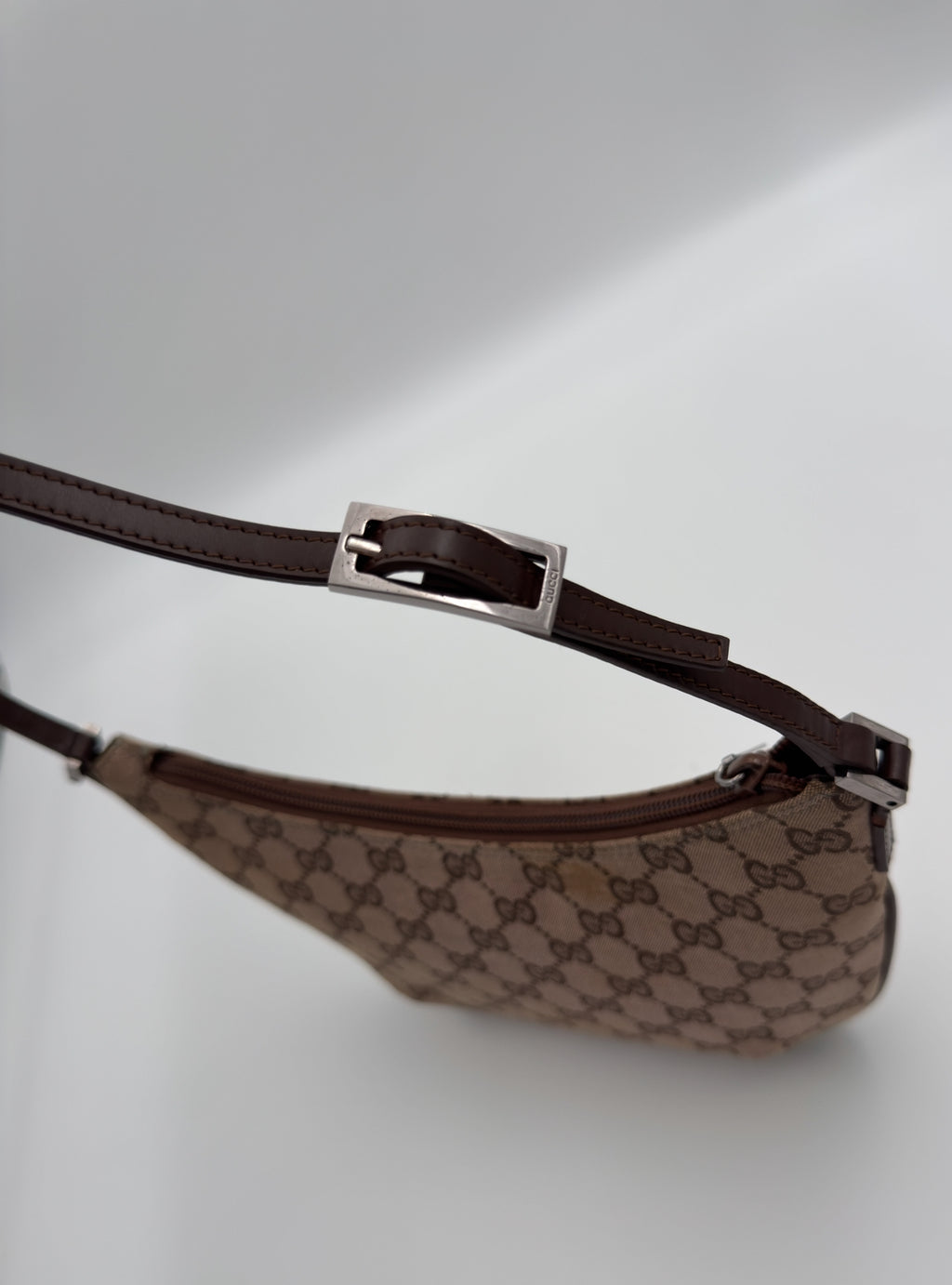 Canvas Mini Jackie Baguette