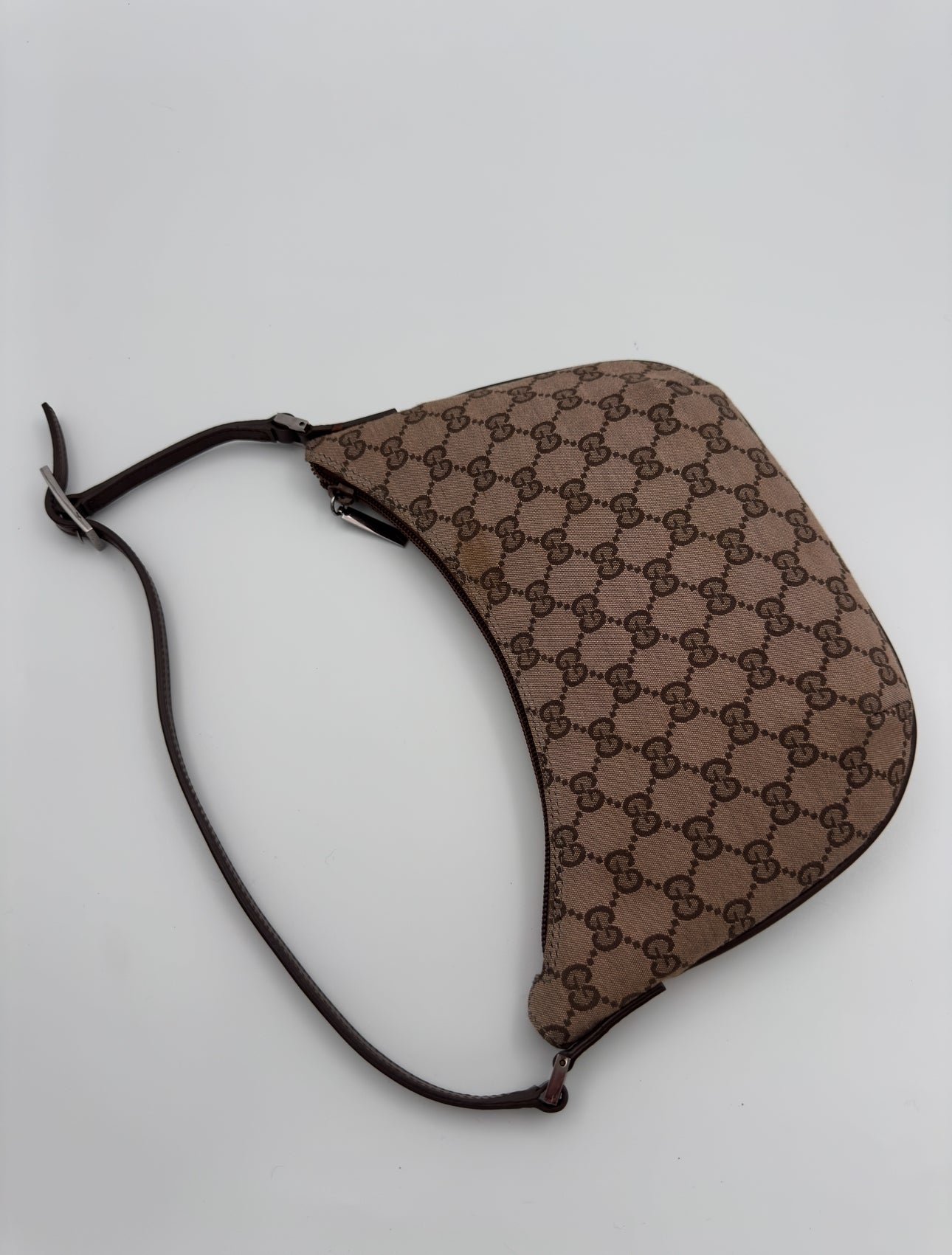 Canvas Mini Jackie Baguette